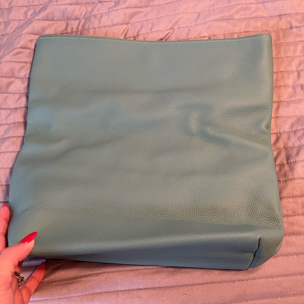 Beck Cynthia style clutch bag Tiffany blue